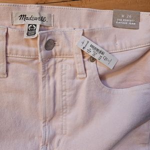 NWT The Perfect Vintage Jean Madewell, Women's 26